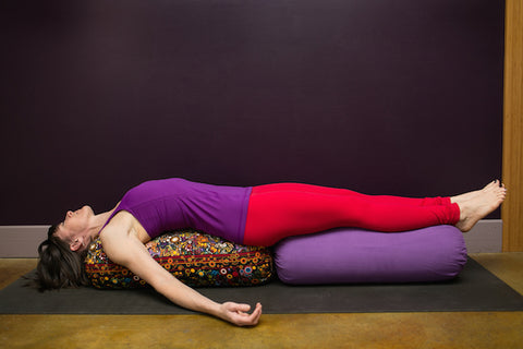 5 Poses with the Yogamatters Small Rectangular Bolster - Blog - Yogamatters