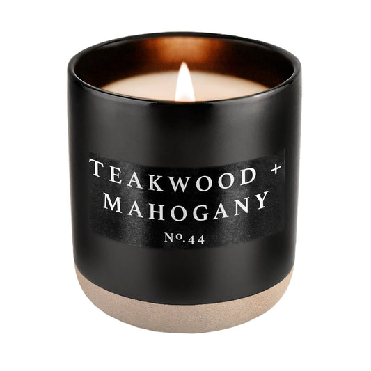 Mahogany Teakwood l 20oz Soy Candle