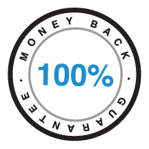 100% Money Back Guarantee