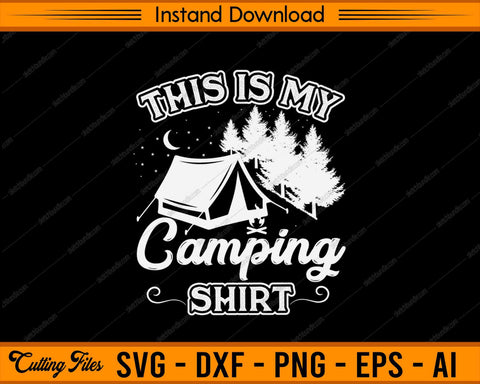 Download I Go Camping To Burn Off Crazy Svg Png Cutting Printable Files Sketchbundle