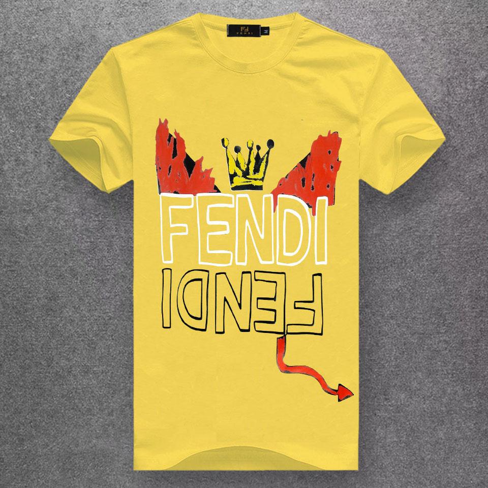 Boys & Men Fendi Fashion Casual Shirt Top Tee