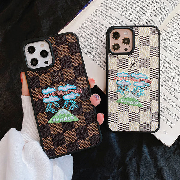 Louis Vuitton LV Fashion iPhone Phone Cover Case For iPhone Phone Cover Case For iphone 7 7plus 8 8p