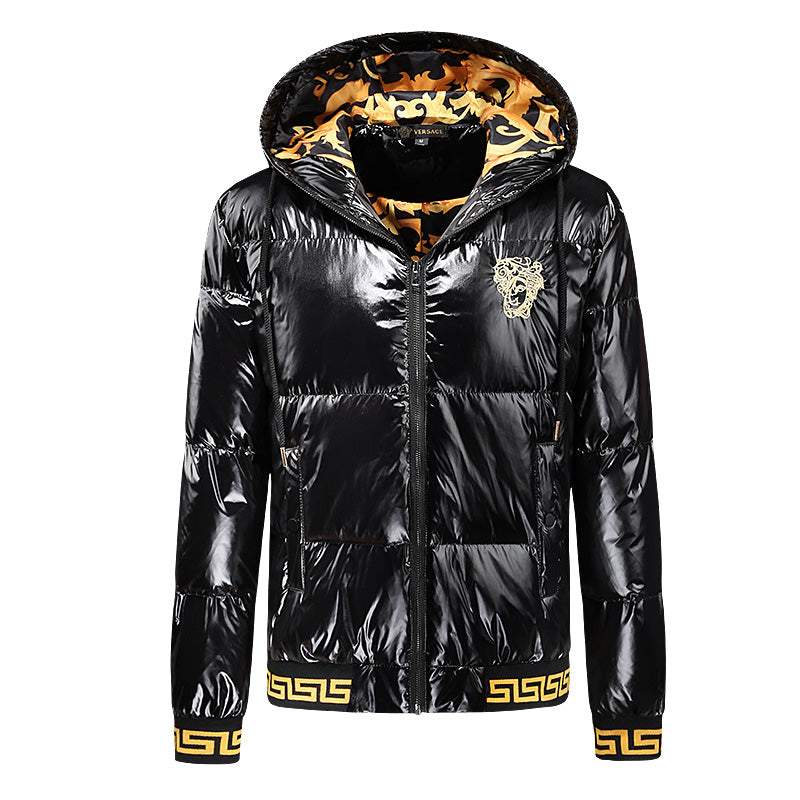 Boys & Men Versace Fashion Down Cardigan Jacket Coat Hoodie