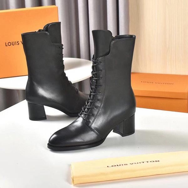 LV Louis vuitton New leather warm fashion women's boots high-end leather boots