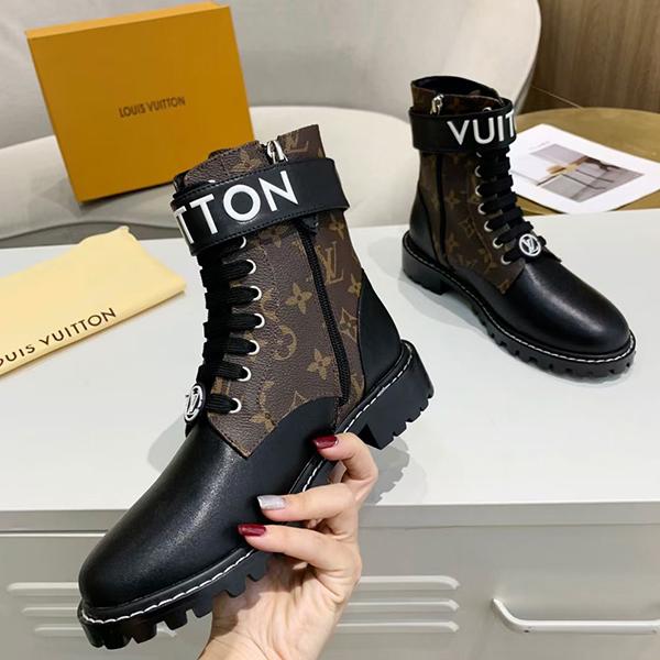 LV Louis vuitton New leather warm fashion women's boots high