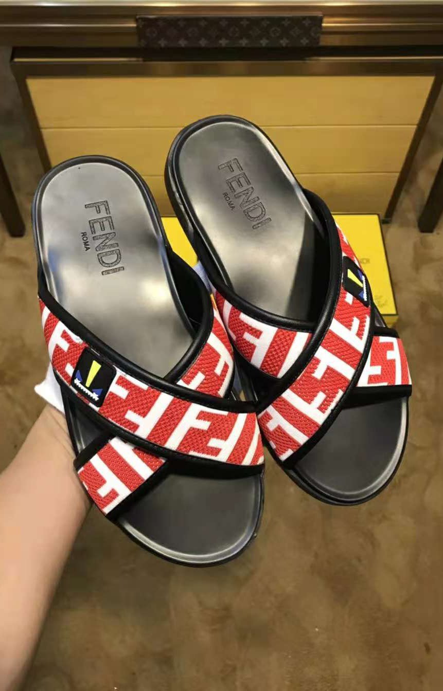 Boys & Men Fendi Fashion Casual Slipper Shoes