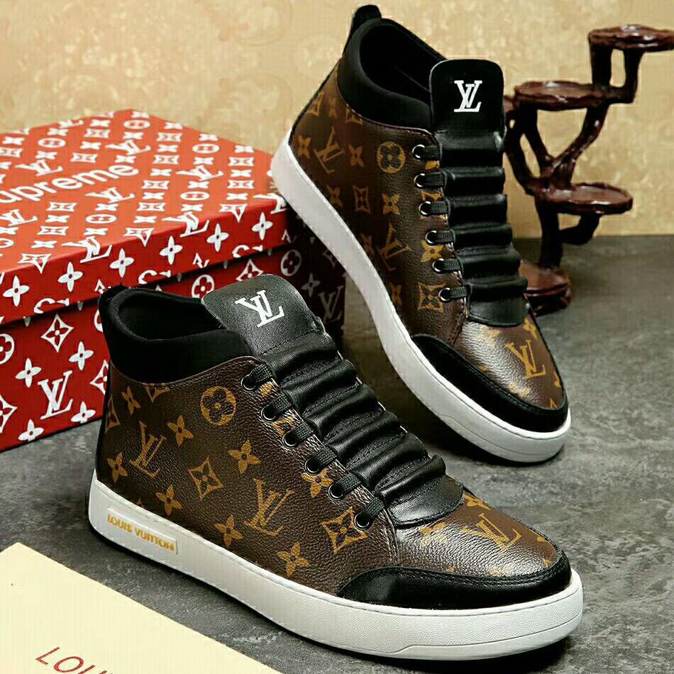 Boys & Men Louis Vuitton Fashion Casual Sneakers Sport Shoes