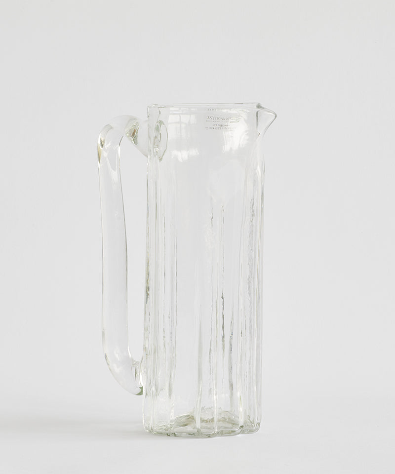 Clear Small Glass Pitcher / Xaquixe / Butaque