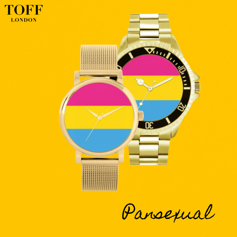 pansexual flag watches