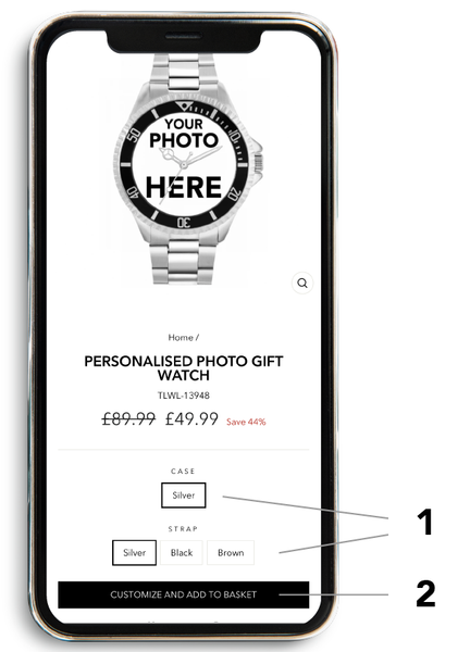 how to select your watch - mobile