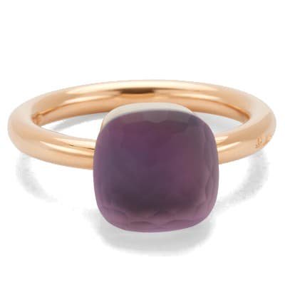 Pomellato Nudo Gelè Classic Ring Light Amethyst Gray Mother-Of-Pearl_image02