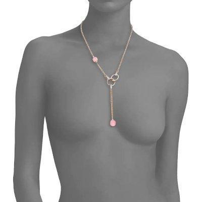 Pomellato_Nudo_Lariat_Necklace_Rose_Quartz_Brown_Diamond_image2