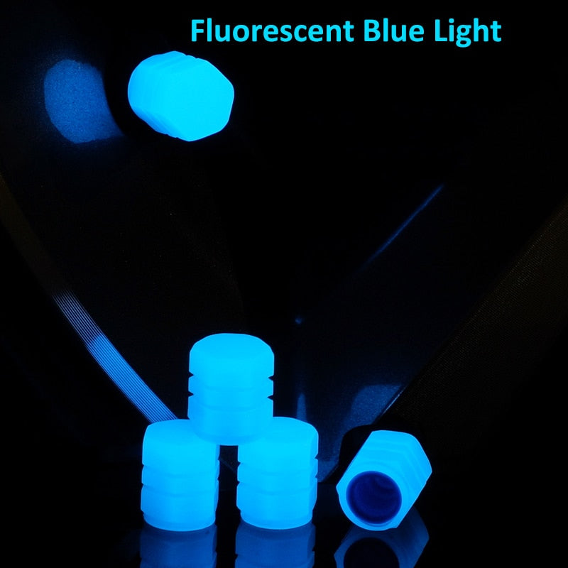 Fluorescent Valve Caps.