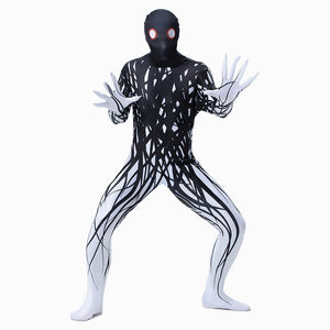 Horror Mummy Zombie Costume Skeleton Jumpsuit Carnival Party Dress Up