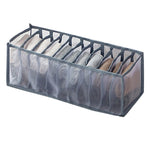 Separated Underwear Storage Box 7 Grids Bra Organizer Foldable Drawer