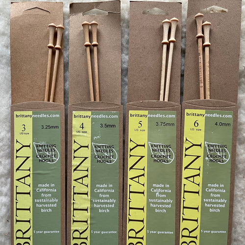  Brittany Single Point Knitting Needles 10-Size 5/3.75mm :  Arts, Crafts & Sewing