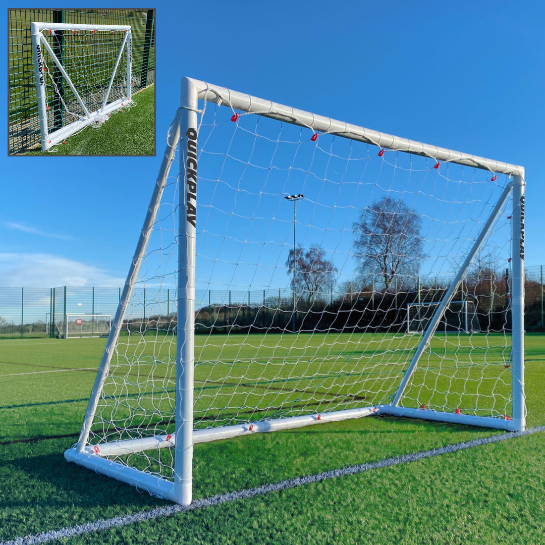 Q-FOLD Mini 3x2.5' Soccer Goal