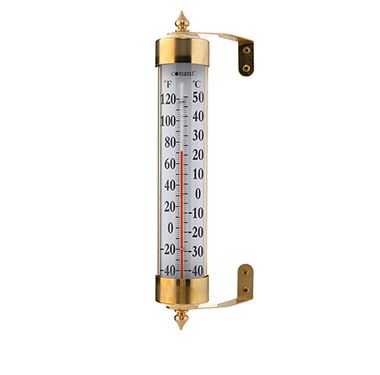 Dial Thermometer with Bronze Patina - H.N. Williams