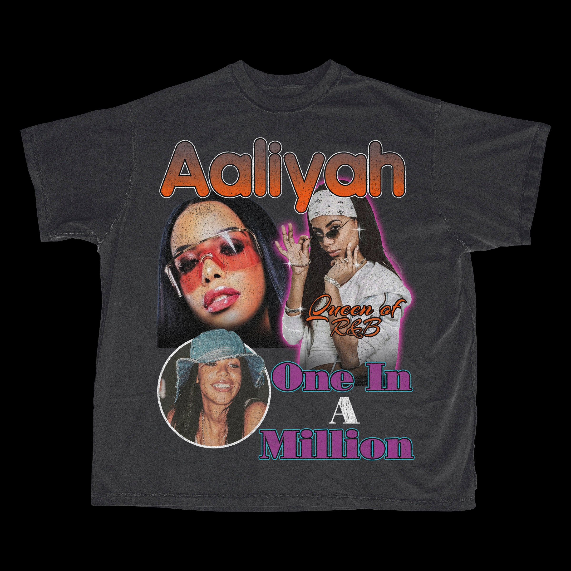 Aaliyah "ONE IN A MILLION" Vintage Tee