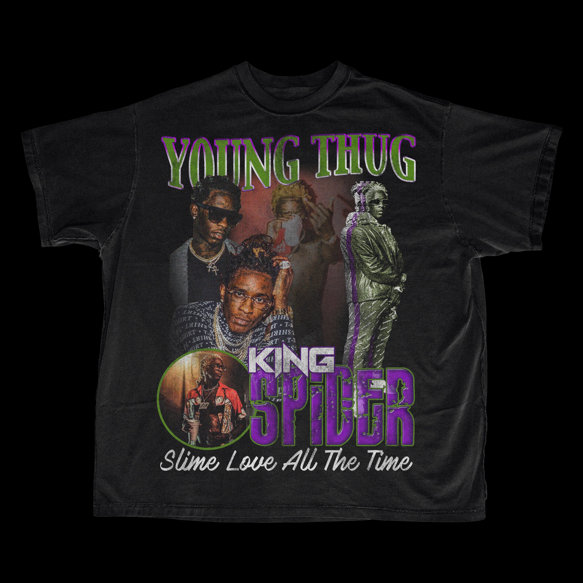 Young Thug "KING SPIDER" Vintage Tee