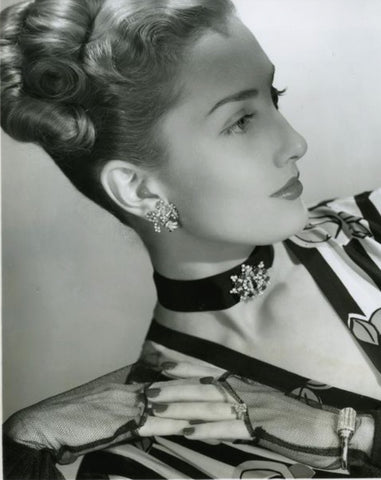 1940s GLORIA VANDERBILT GLAMOUR EXQUISITE VINTAGE ORIGINAL PHOTO