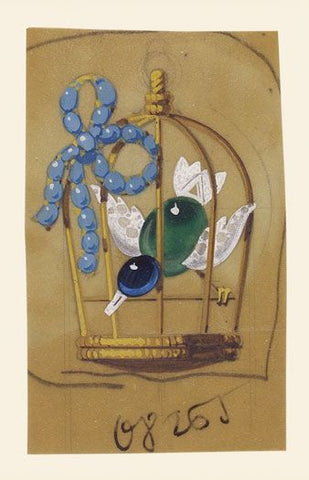 Lemarchand's "Oiseau en Cage" Brooch for Cartier