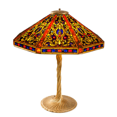 Tiffany Studios New York "Elizabethan" Table Lamp, available at Macklowe Gallery