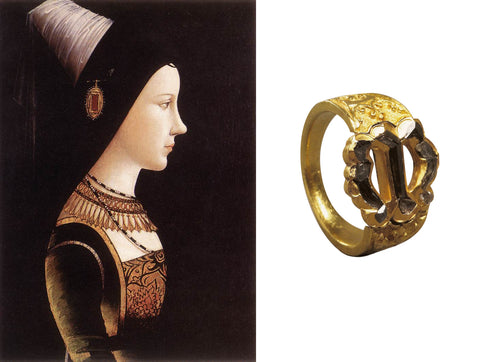 Mary of Burgundy's Engagement Ring, dated 1477