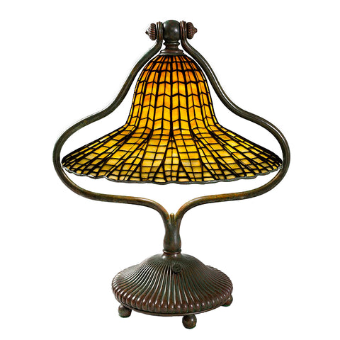 Macklowe Gallery's Tiffany Studios New York "Lotus Bell" Desk Lamp