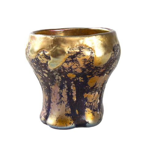 Tiffany Studios New York "Lava" Glass Vase, available at Macklowe Gallery