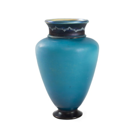 Tiffany Studios New York "Tell el-Amarna" Favrile Glass Vase, available at Macklowe Gallery 