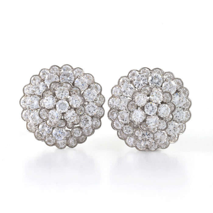 van cleef silver earrings