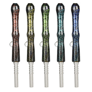 Glass Dab Collector Straw with 10mm Titanium Tip