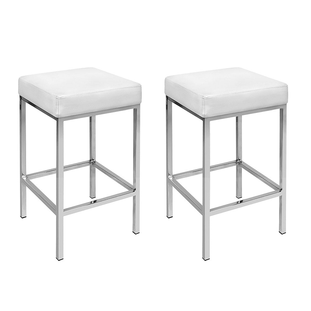 stainless steel backless bar stools