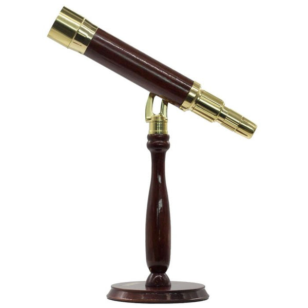 Cool Table Top Telescope Brass Present Man