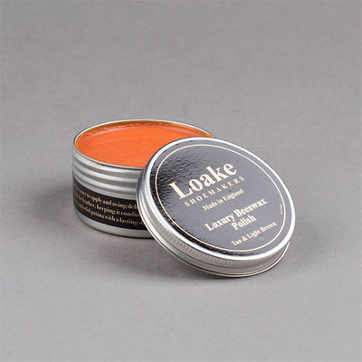 loake tan polish