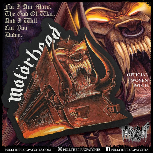 Motörhead, Motörhead - Iron Fist - Patch, Red Border Patch