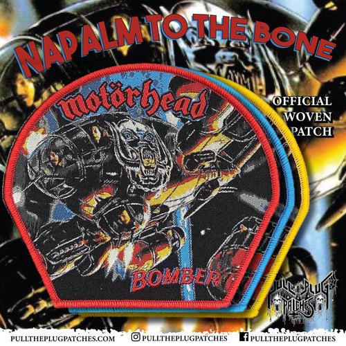 Motorhead- Iron fist embroidered/woven patch · DEEP CUTS DISTRO