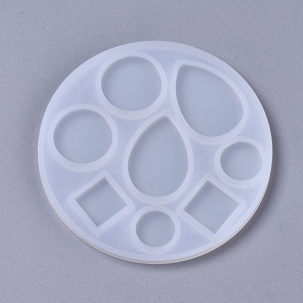 CRASPIRE Ring Shape DIY Silicone Molds, Resin Casting Molds, For