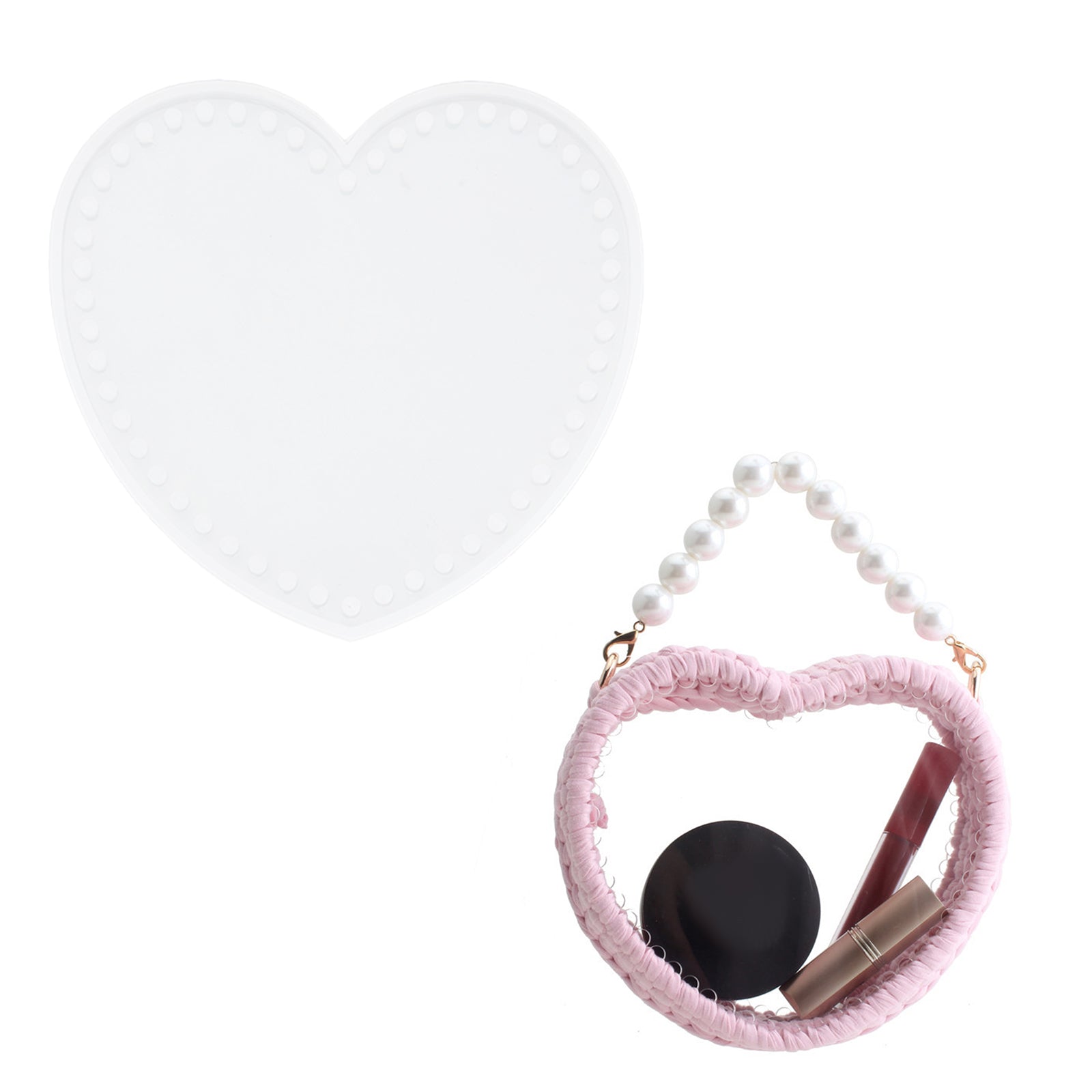 Heart Shaker Clutch Bag Silicone Mold Kit