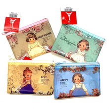 Load image into Gallery viewer, 100641 CLASSIC DOLL COIN PURSE in 4 colors-4 PURSES
