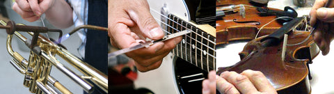 Repair services at Eureka Music