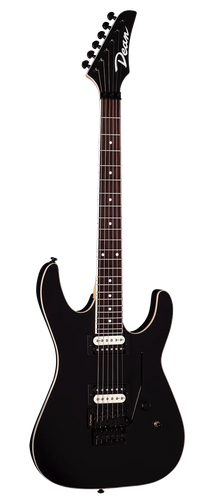 Dean Guitars RZR DB CBK NC Electric Guitar - Classic Black, Bundle