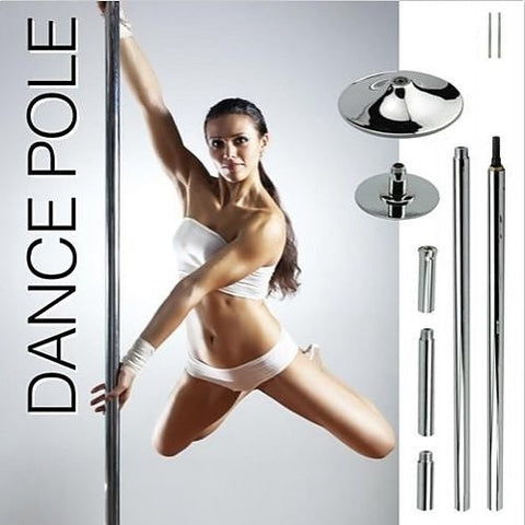 Powertrain Home Portable Dance Pole Static and Spinning modes