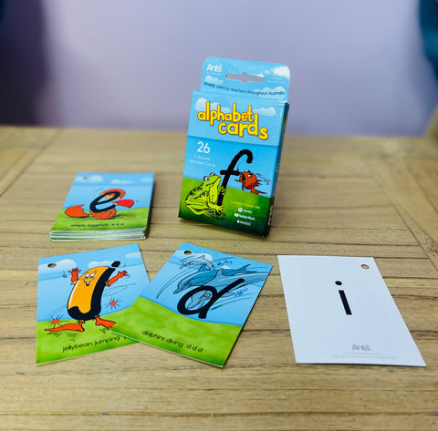 ants in the apple alphabet cards