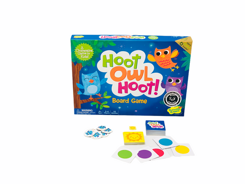 product image of peaceable kingdom hoot owl hoot board game