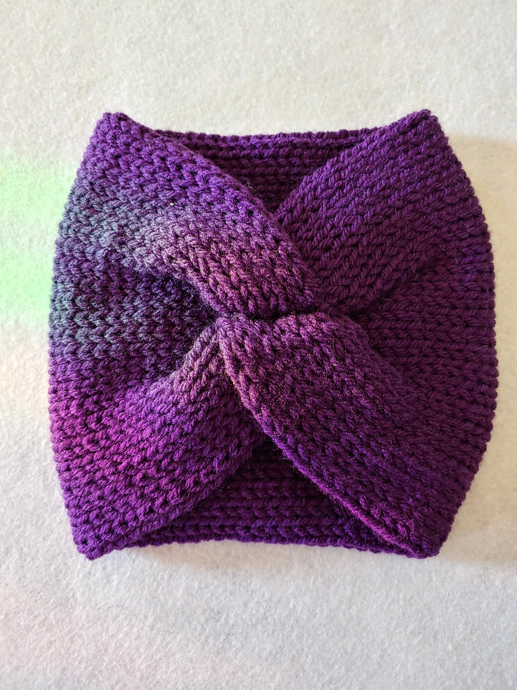 Knit Headwrap (X design) (PRE-ORDER)