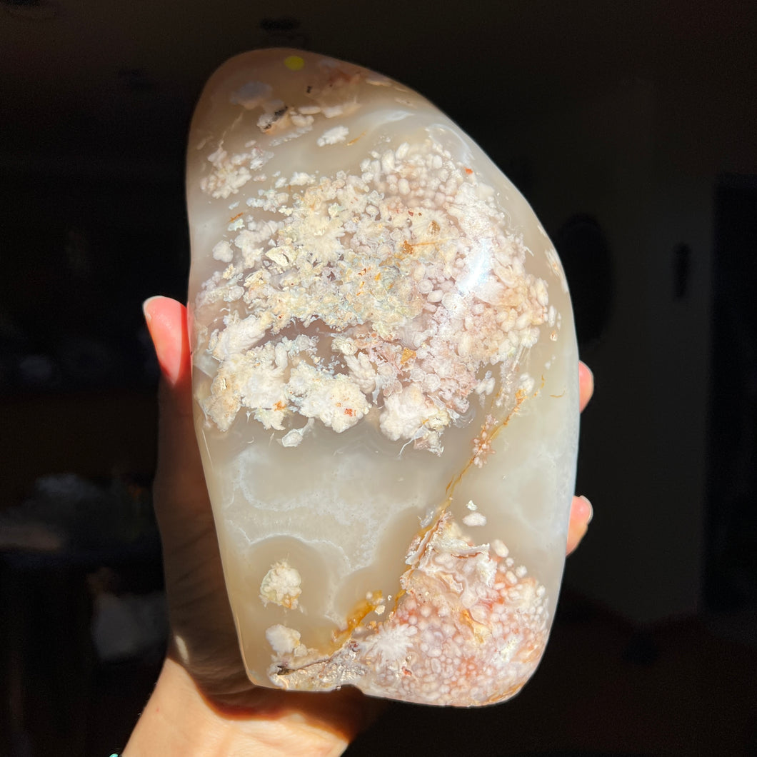Flower Agate Free Form - Large