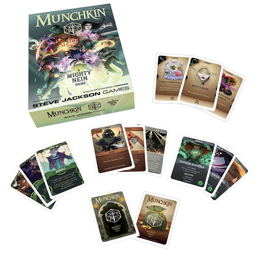 Munchkin Critical Role A Mighty Nein Game Critical Role Canada