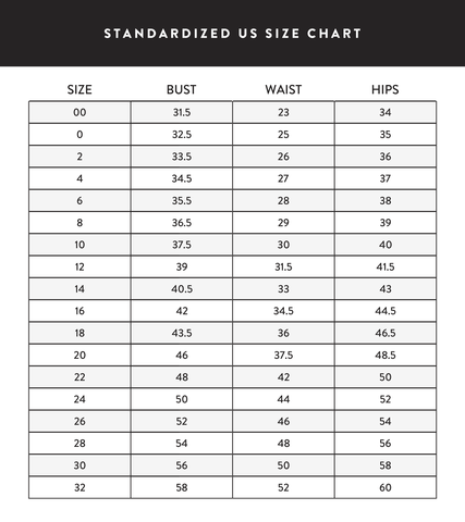 Qipao sizing and measurement guidence – Beth and Brian Qipao